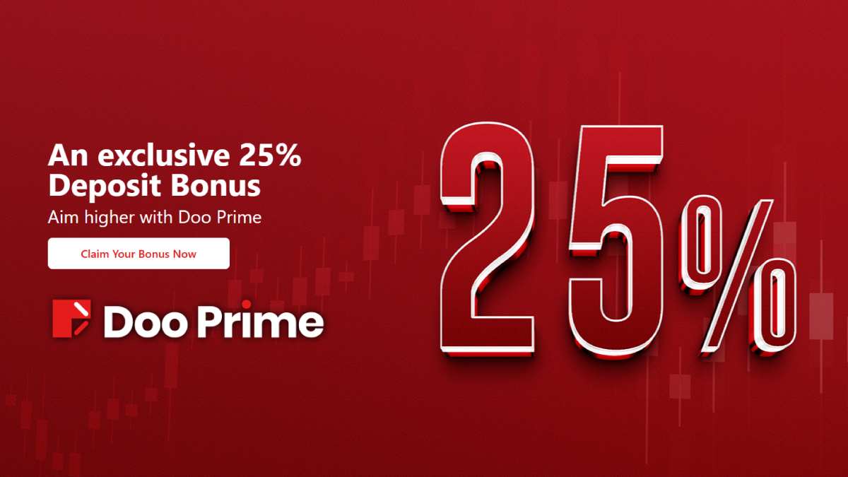 DPrime - Bonus de dépôt 25 % DooPrime