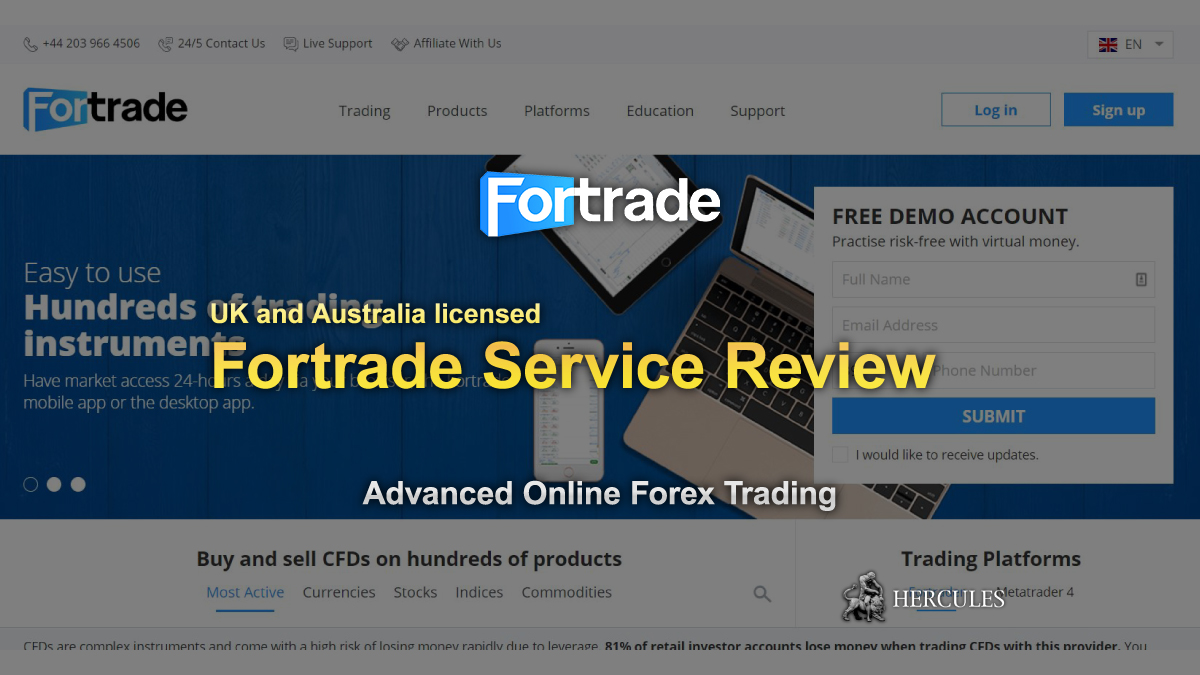 Fortrade - Bonus Balance Fortrade