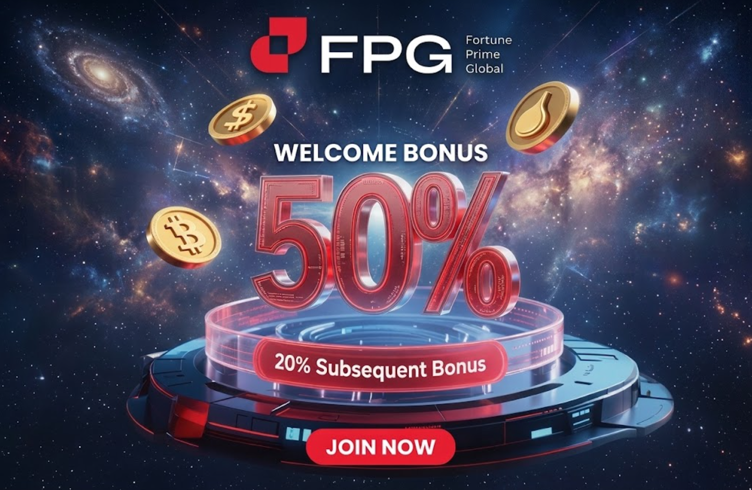 FPG / Fortune Prime Global - Comment obtenir bonus et cashback rebate chez FPG