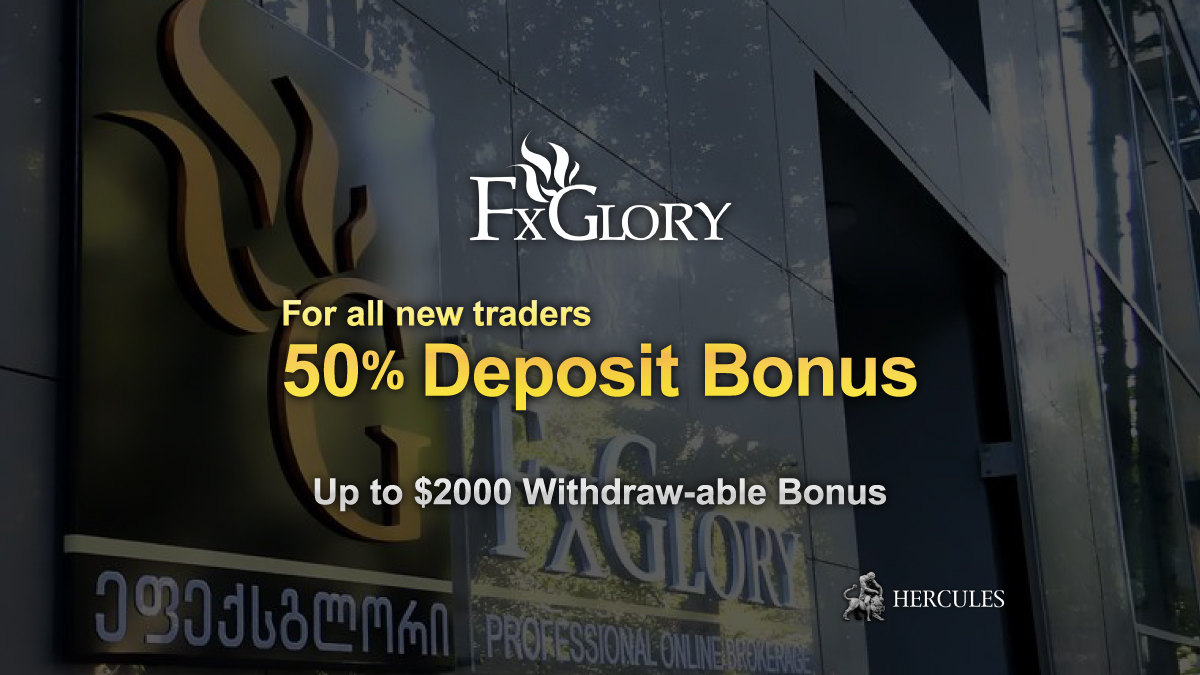 FXGlory - Bonus de dépôt 50 % FXGlory