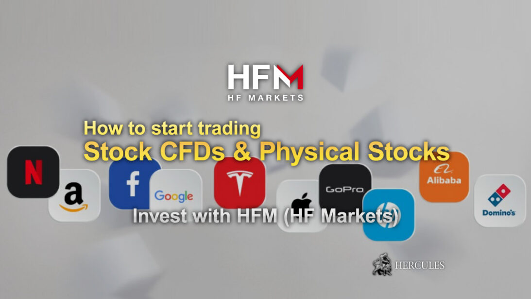 CFD sur actions et actions DMA chez HFM