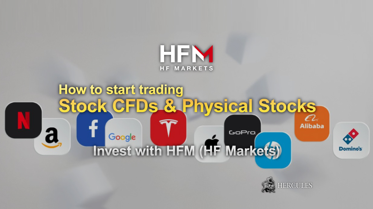 CFD sur actions et actions DMA chez HFM