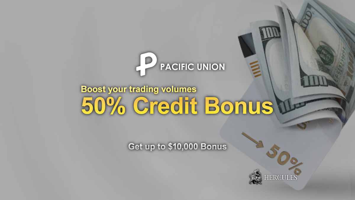 PU Prime - Bonus de crédit 50 % Pacific Union