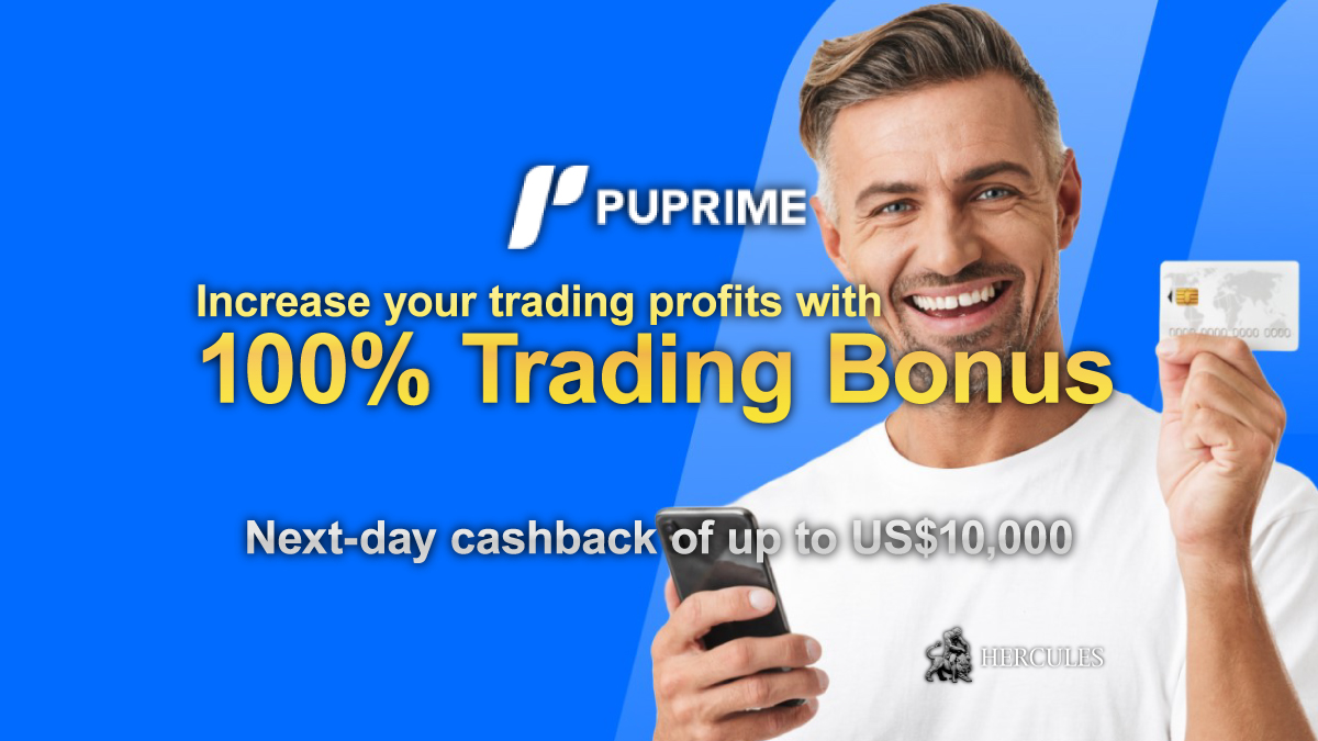 PU Prime - Bonus de dépôt 100 % PU Prime