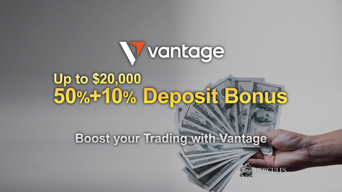 Vantage Markets - Bonus de dépôt 50 % Vantage